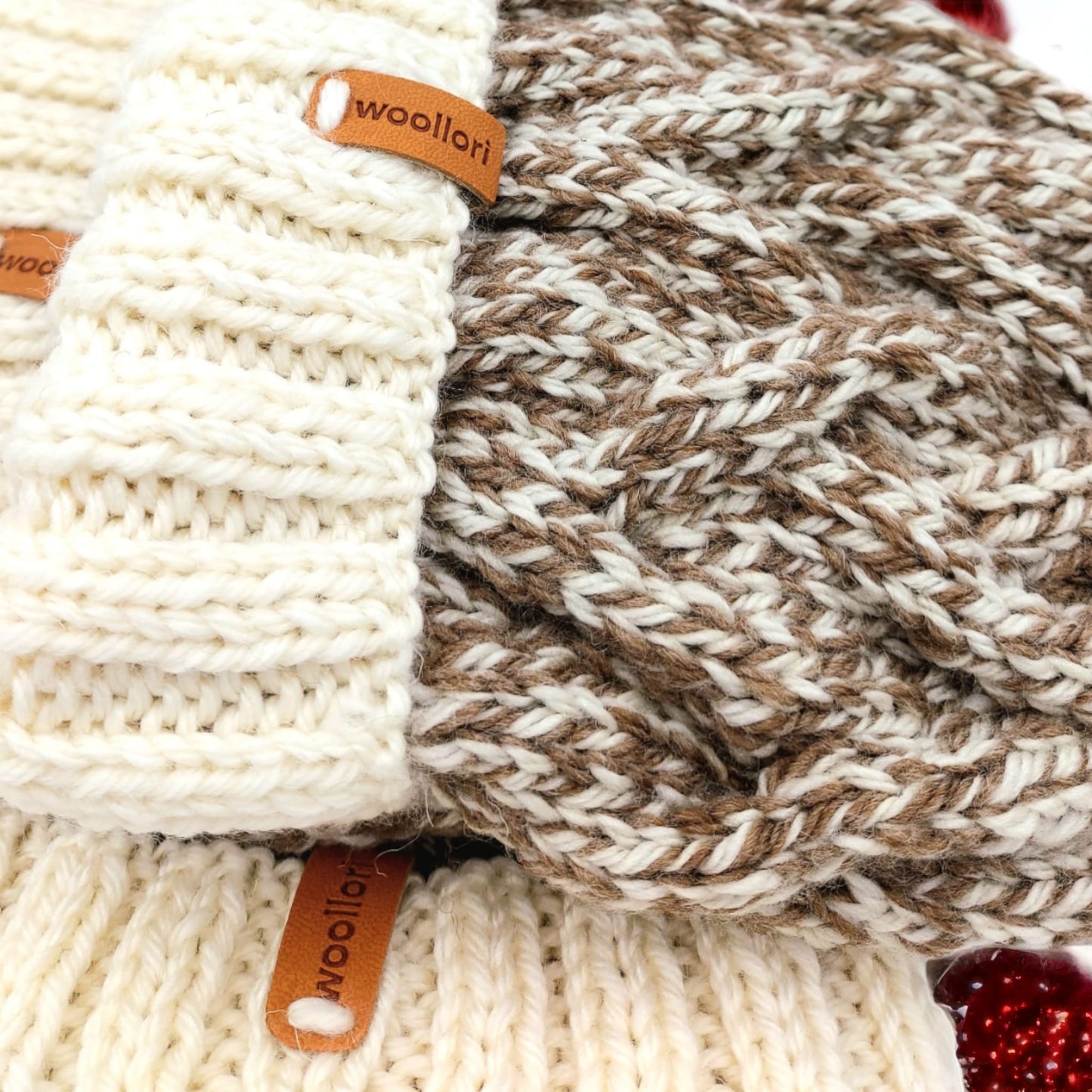 Earth Waves Brown and White